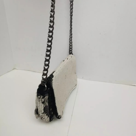H&M Women Beautiful Handbag Sequins Chain Shoulder Bag - Picture 3 of 12